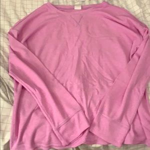 Long sleeve purple shirt